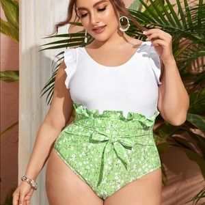 One piece bathing suit